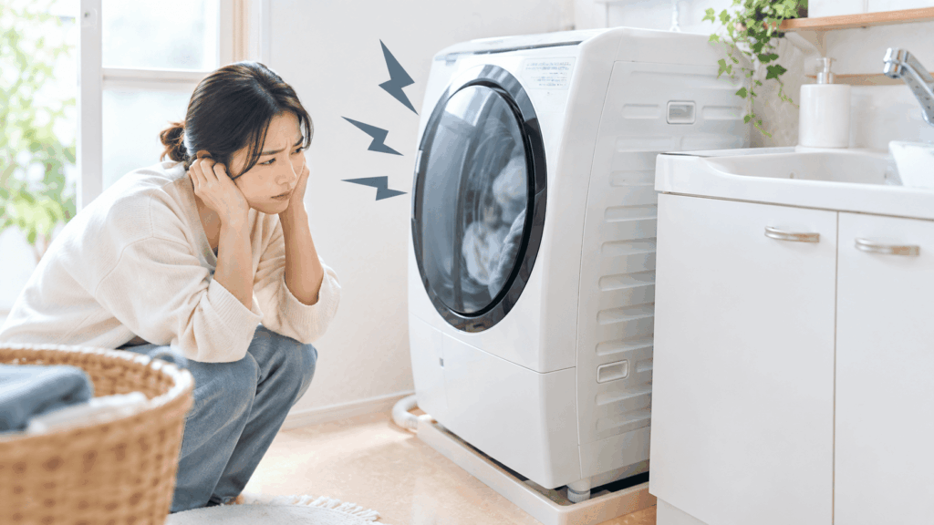 【プロが解説】洗濯機がうるさい原因と対処法！ガタガタ音・異音の消し方と修理・買い替えの判断基準